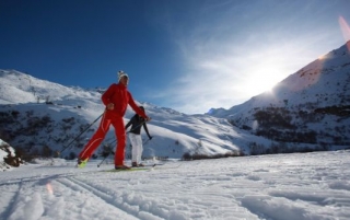  Esquí de fondo con ESF Valloire 